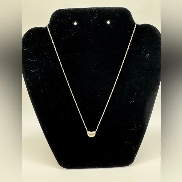 Tiffany Co Elsa Peretti Sterling Silver Small Bean 9mm